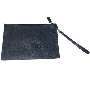 Neely & Chloe Flat Clutch Blue